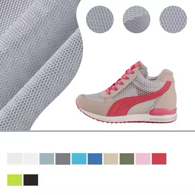 Factory Custom Multi Color 3D Fabric 100% Polyester Air Layer Mesh Fabric for Making Car Seat Chair and Shoes