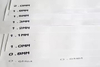 Toe Puff Ping Pong Sheet for shoe
