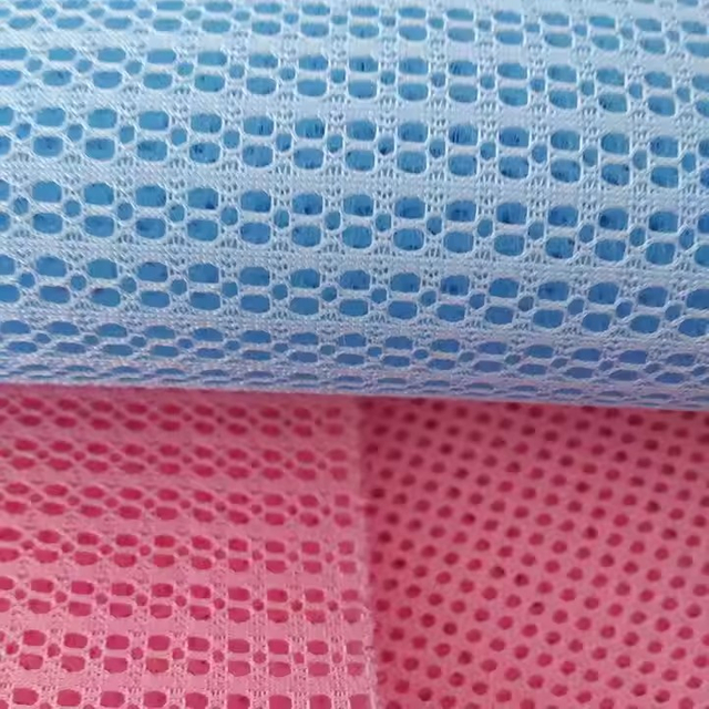 100% Polyester Mesh Fabric Sneakers Warp Knitted 3d Spacer Fabric air Mesh 3d Mesh for Shoe Uppers