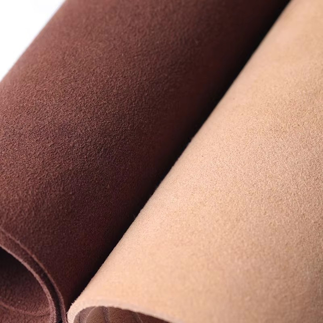 Fast Delivery 1.2 Mm Napa Design Microfiber Leather for Shoes