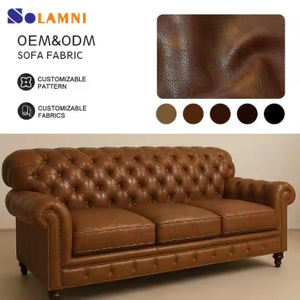 Crocodile Embossed PVC Faux Leather Fabric