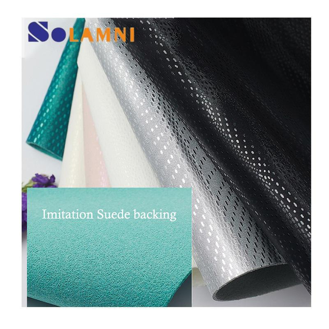 Synthetic Vinyl Imitation Microfiber Suede PU Leather