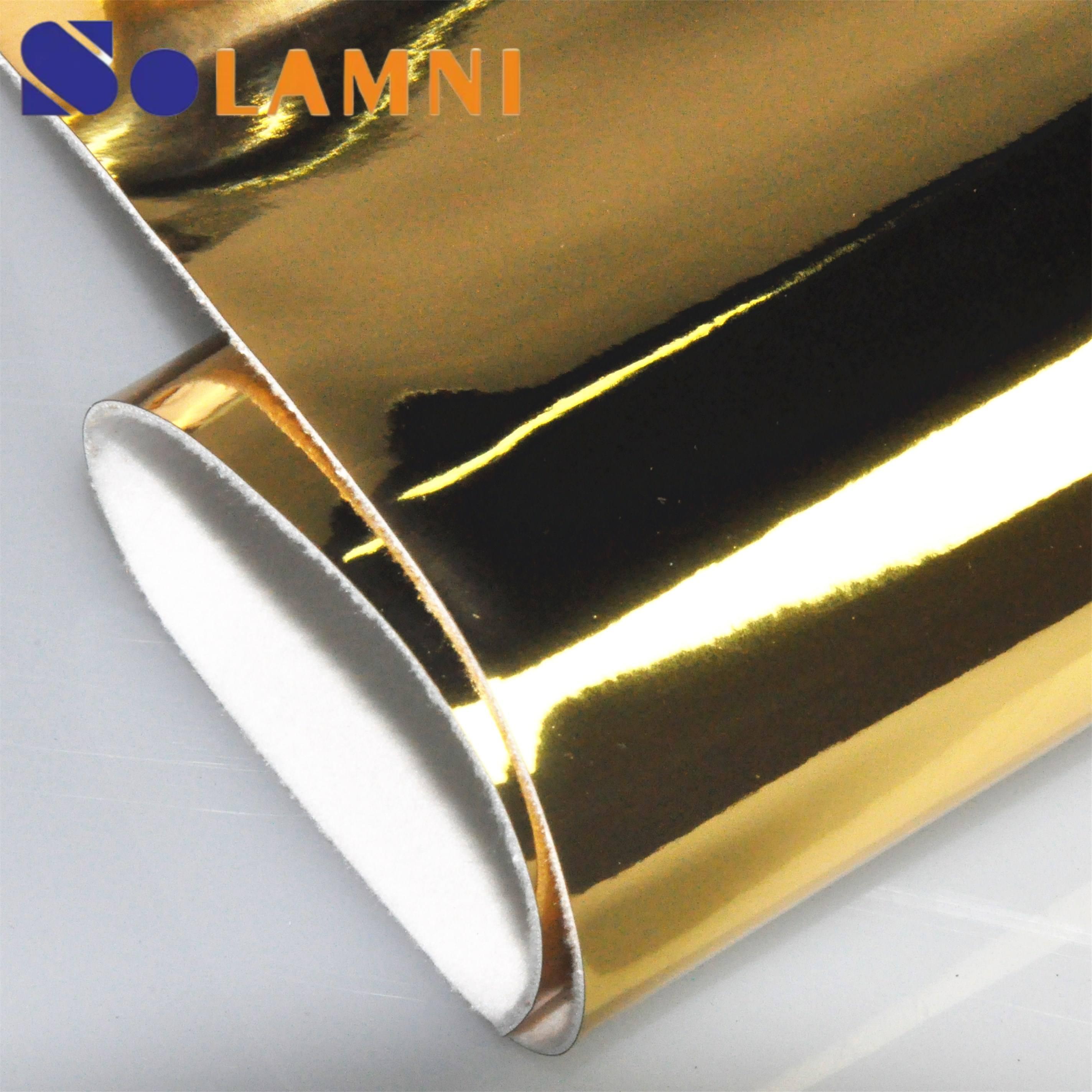 Reflective Mirror Finish TPU Leather Fabric