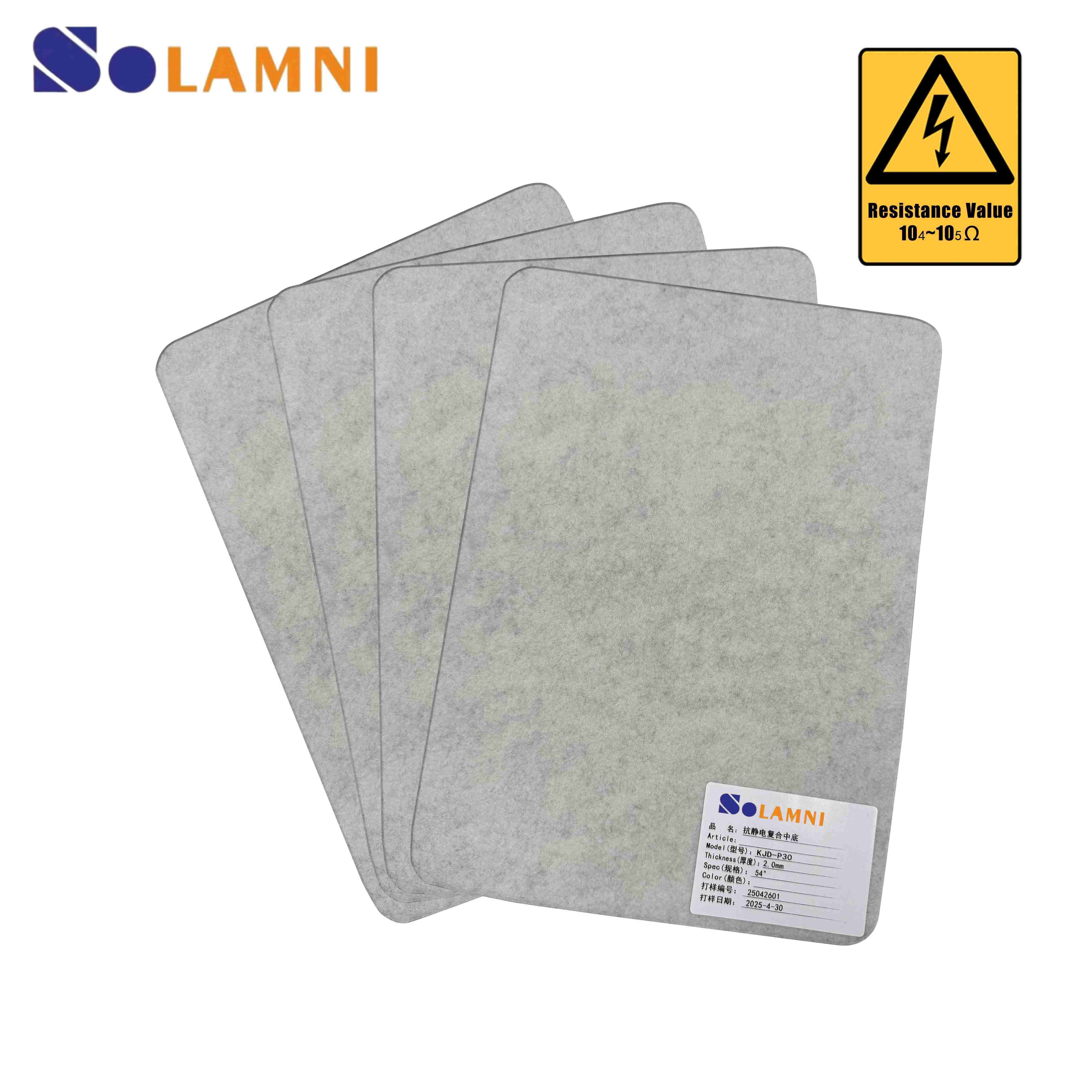 Breathable Anti-Static Insole NonWoven For Shoe