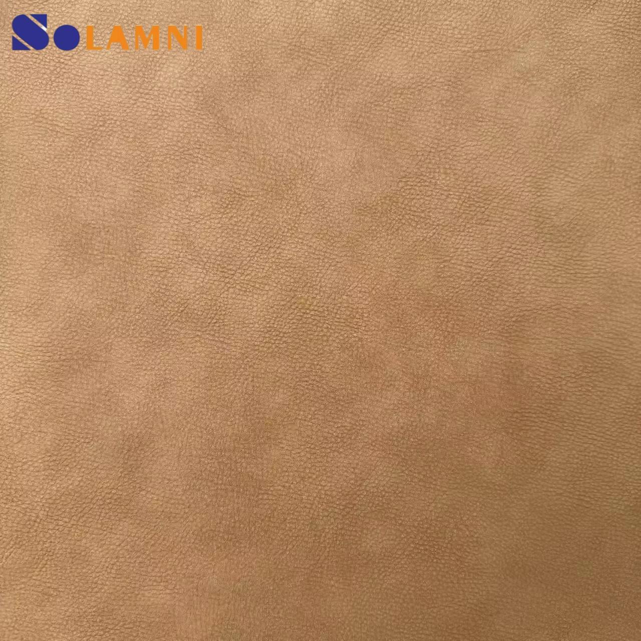 Sheepskin Texture PU Microfiber Leather