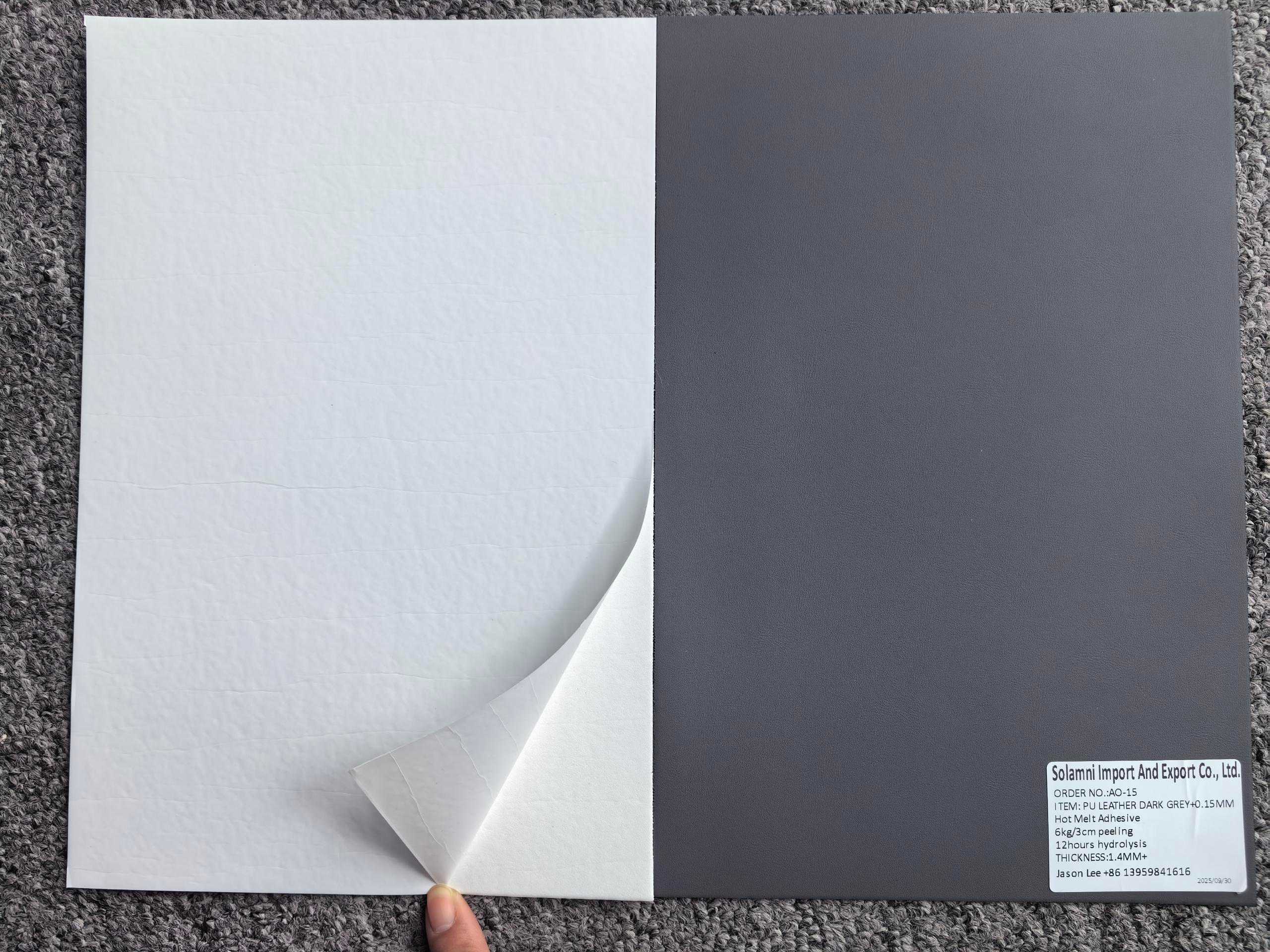 PU Synthetic Leather Composite Hot Melt Adhesive Film for shoes