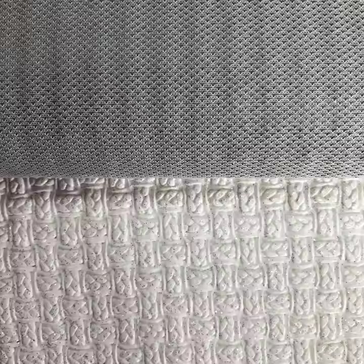 Wholesale High Quality Embossed Print Pattern Metallic PVC Artificial Leather Material for Furniture