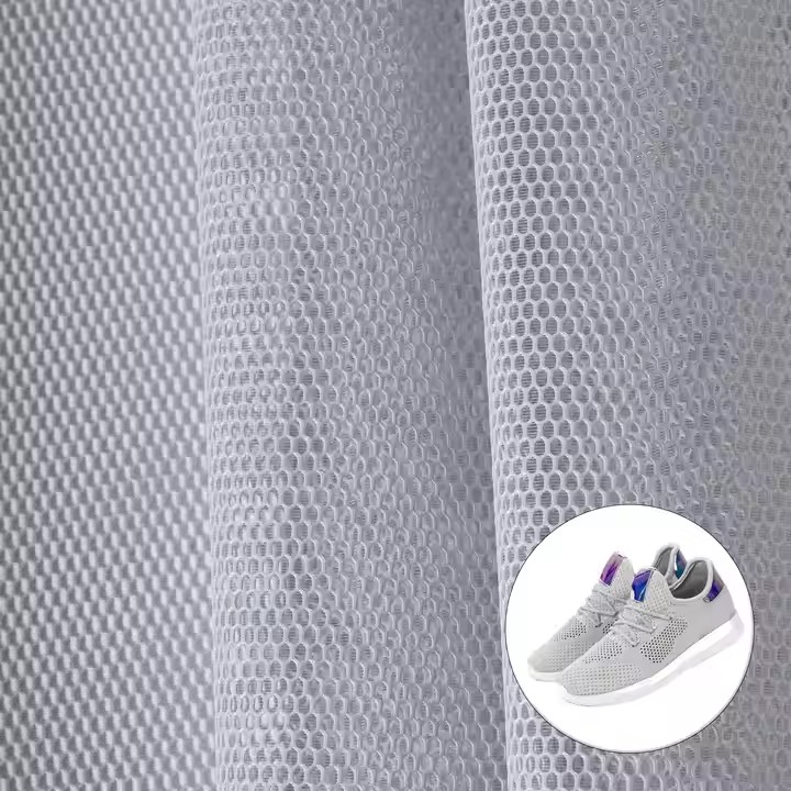 Factory Custom Multi Color 3D Fabric 100% Polyester Air Layer Mesh Fabric for Making Car Seat Chair and Shoes