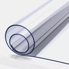 Artificial Leather Manufacturer Transparent Film Leather Synthetic Faux Pvc Leather for Handbag Table