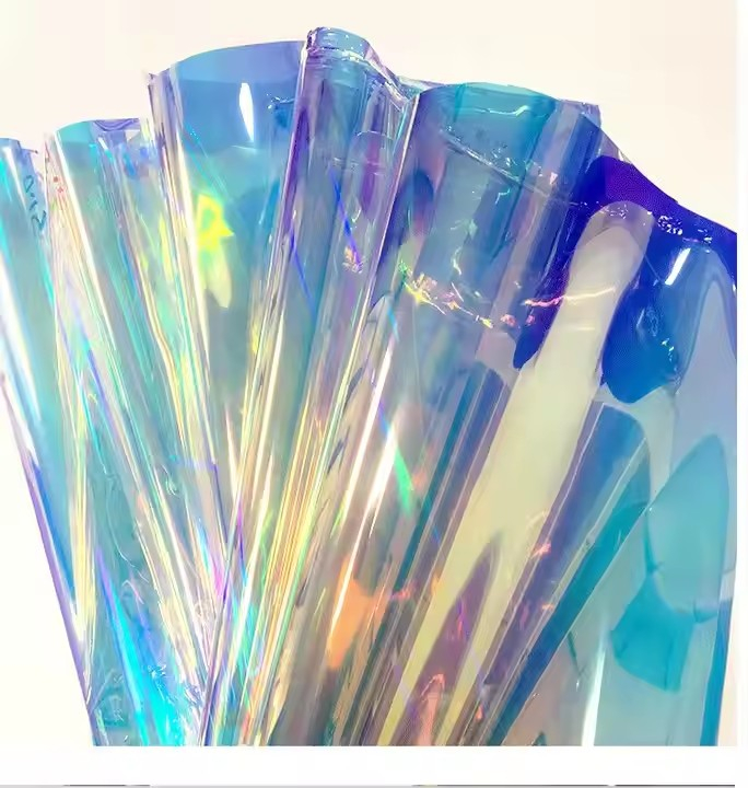 Shoe Upper Bags Materials Rainbow Color Changeable Hot Melt TPU Film Roll