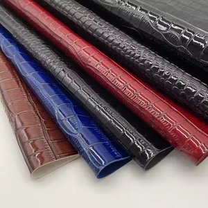 Classic Crocodile PVC PVC sintético de couro impermeável à prova d'água