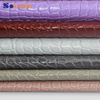 PVC Synthetic Faux Crocodile Leather