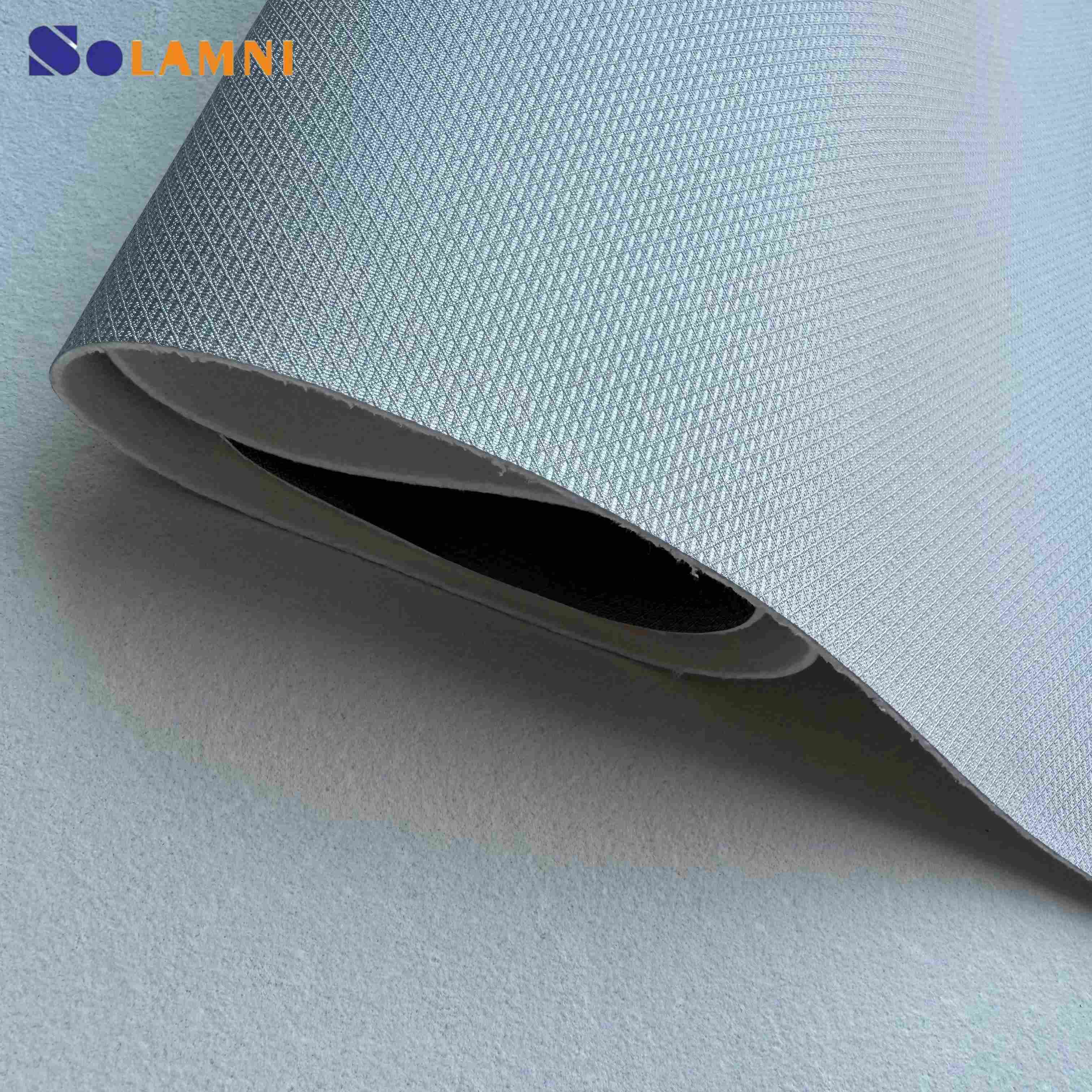 High-Quality Finish Durable Microfiber PU Leather for Shoe