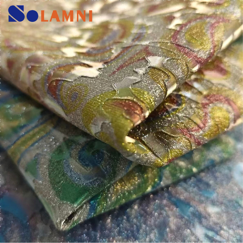 Premium Glitter Synthetic Leather for Stylish Shoe Uppers