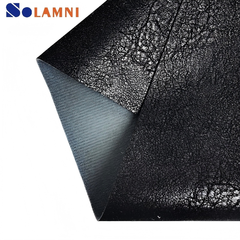 Embossed Grain Texture PU Microfiber Faux Leather