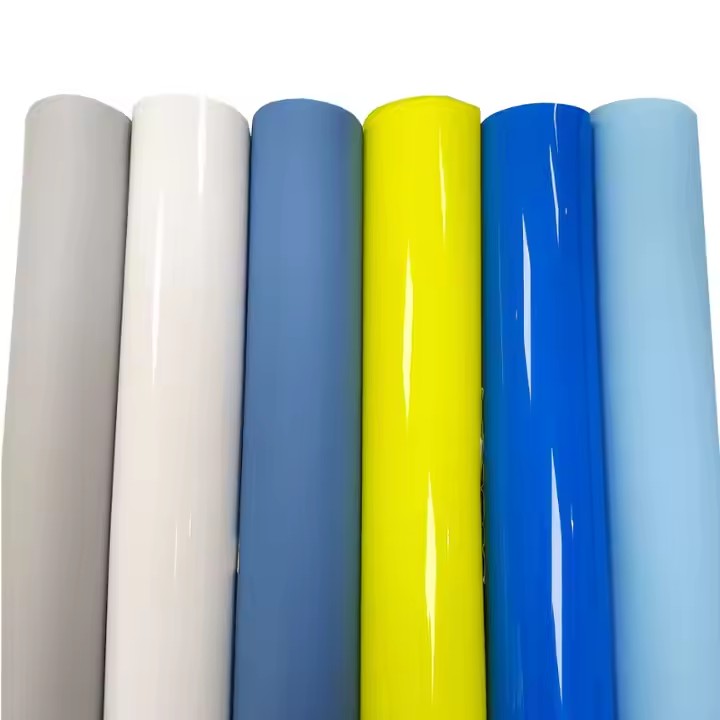factory 0.4mm Colorful High Strong Viscosity TPU Sheet for Shoes Upper logo and Label
