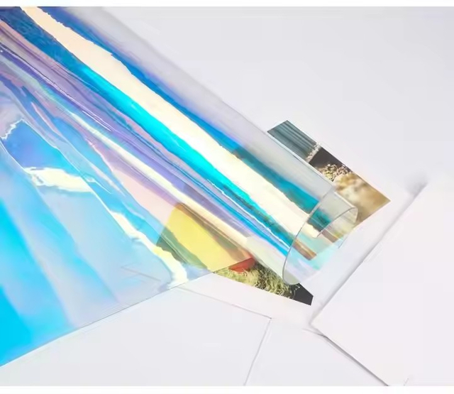 Shoe Upper Bags Materials Rainbow Color Changeable Hot Melt TPU Film Roll