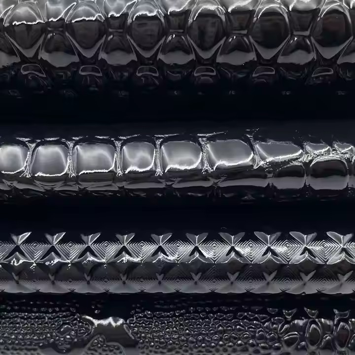 Classic Crocodile PVC PVC sintético de couro impermeável à prova d'água