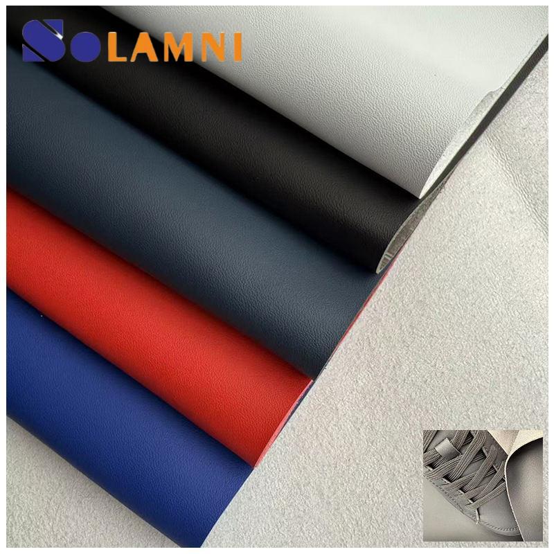 1.4mm R35 High-Quality Textured PU Microfiber Leather Fabric