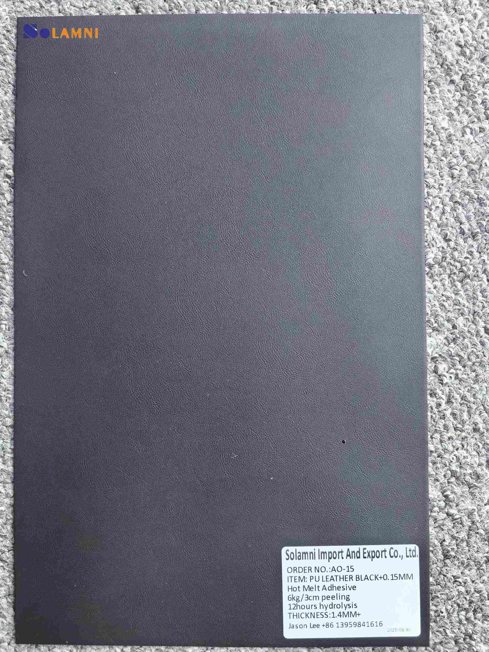 PU Synthetic Leather Composite Hot Melt Adhesive Film for shoes