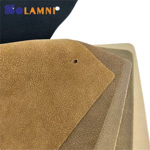 Durable PU Nubuck Synthetic Leather Fabric for Shoes