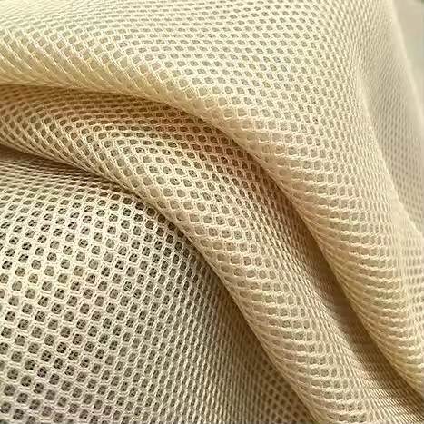 100%Polyester 180gsm 3D Knitted Sandwich Mesh Fabric Luggage Sportswear Cushion Fabric 3D Mesh Fabric