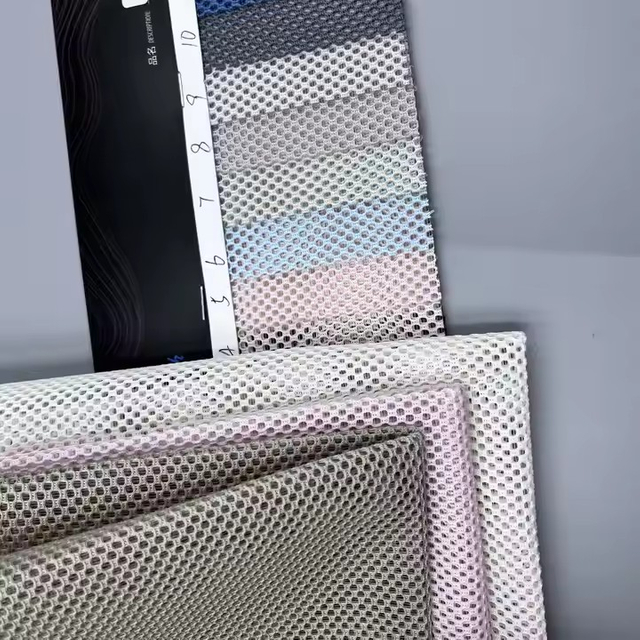 2025 China Manufacturer Flying Knit Breathable Sports Men for 3D air Mesh Fabric Other Shoes Uppers Materials