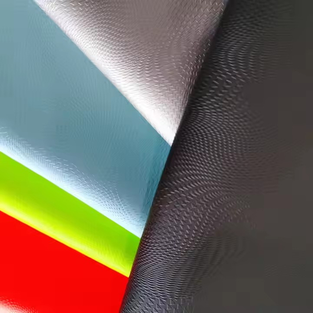 Factory Anti-Scratch PVS Artificial Leather Animal Pattern Embossed PVC Leather for Shoes and Bag