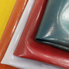Dual-Tone Fashion Print PU Microfiber with Leather Lining