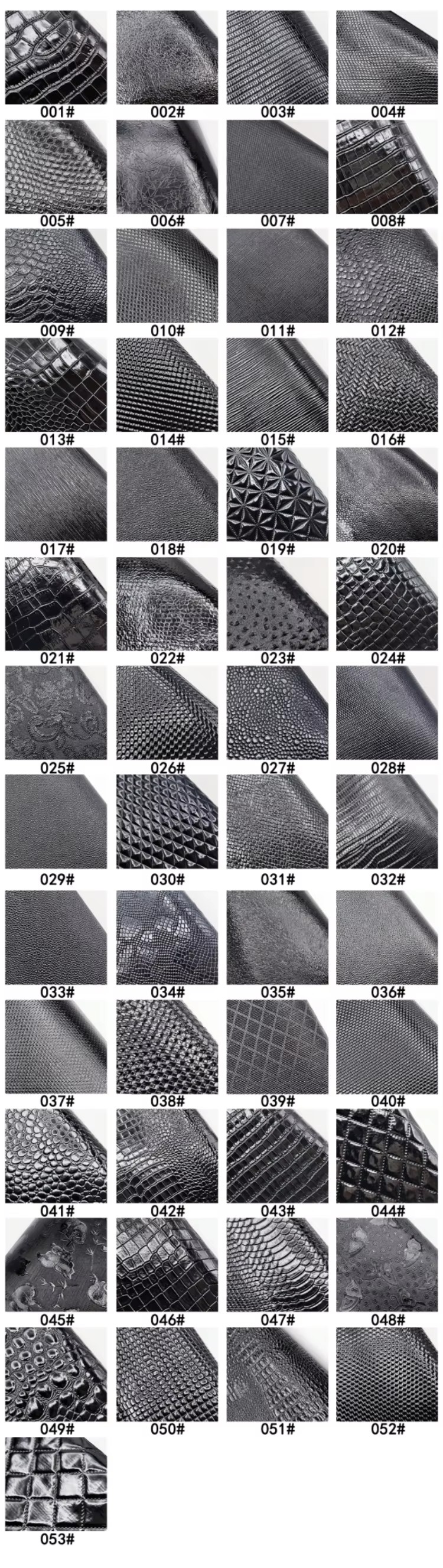  Animal Pattern PVC Faux Leather