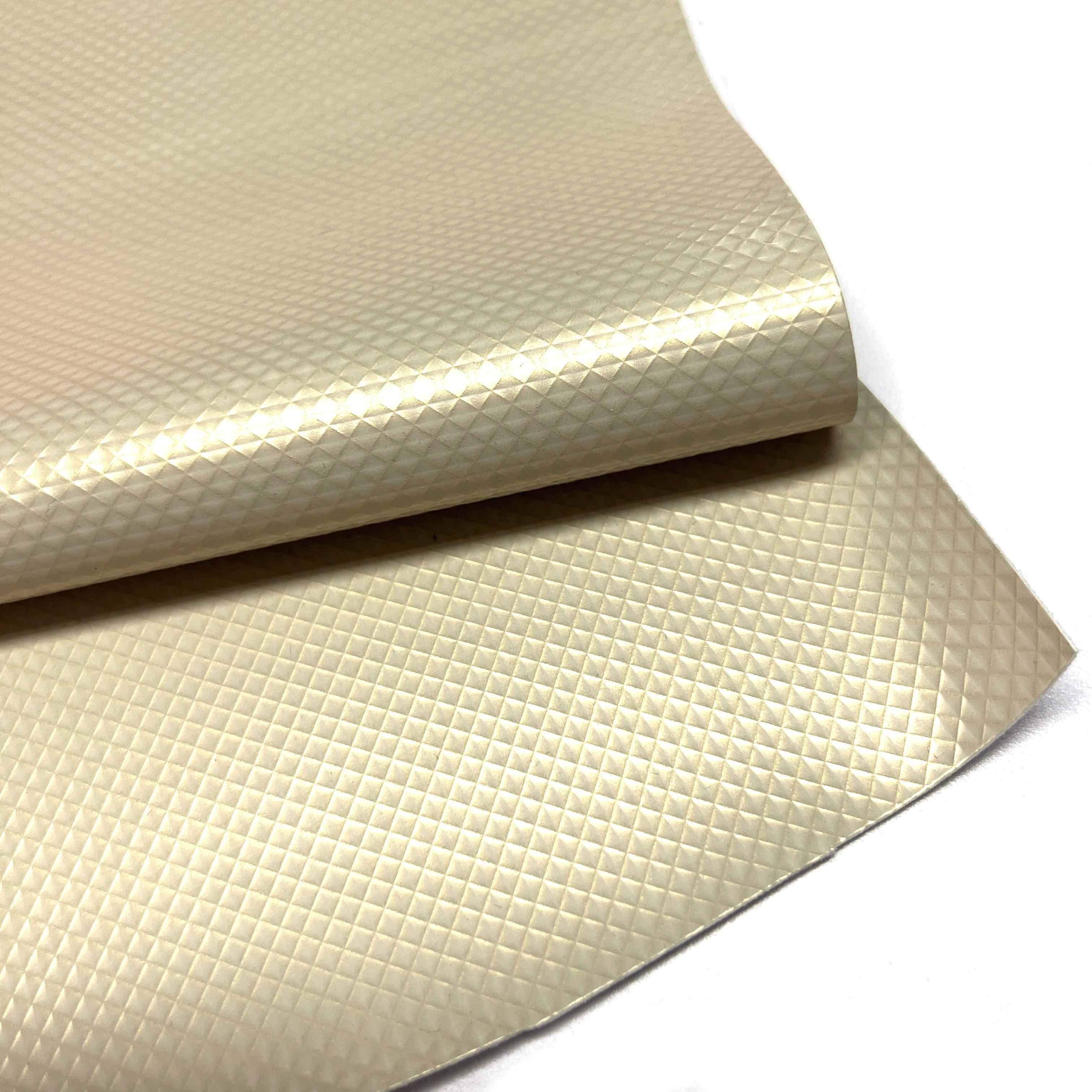 Crystal Finish PU Leather for Sports Ball Crafting