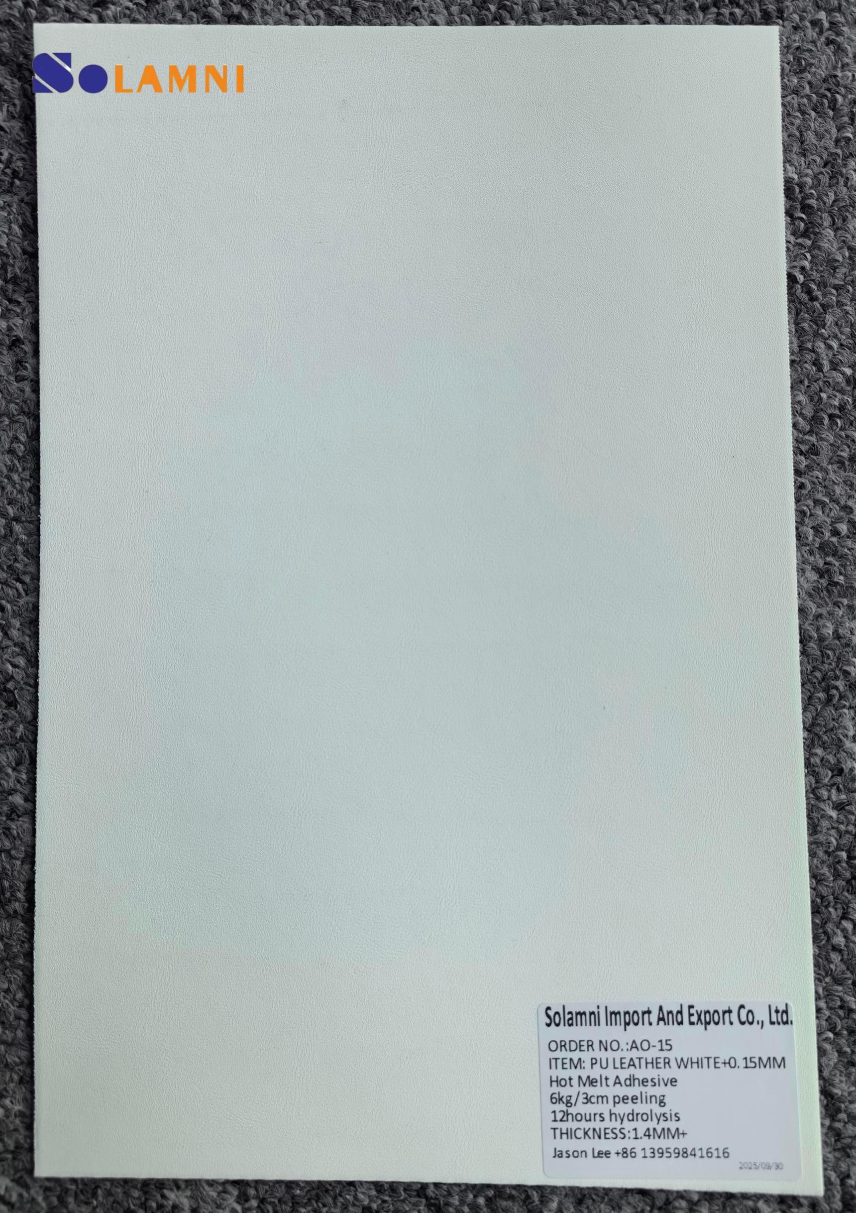 PU Synthetic Leather Composite Hot Melt Adhesive Film for shoes