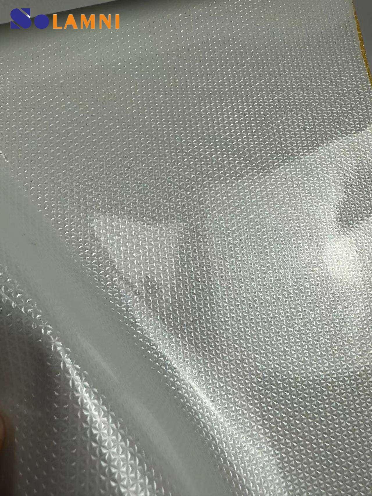 Crystal PU Synthetic Leather Material For Football Making