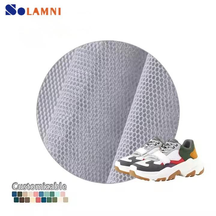 Factory Custom Multi Color 3D Fabric 100% Polyester Air Layer Mesh Fabric for Making Car Seat Chair and Shoes