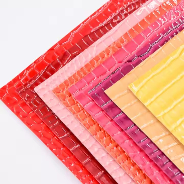 Design Patent PVC Synthetic Vinyl Leather