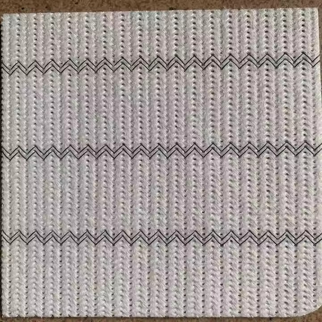 Wholesale Hot Sale 1.5mm Double Needle Stitch Bonded Nonwoven Stripe Insole Board for Shoes