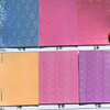 Holographic Printed Photochromic Leather Sunlight UV Color Change Leather Vinyl