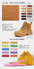 Flocked Artificial PU Cow Suede Leather Fabric