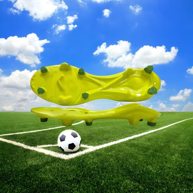 Enhanced grip with football outsole patterns