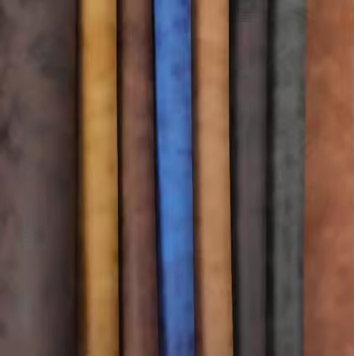 Imitation Cotton PU Nubuck Synthetic Fabric