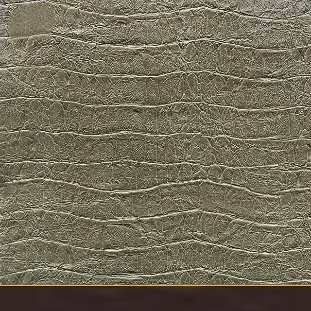 PU Faux Crocodile Leather Fabric