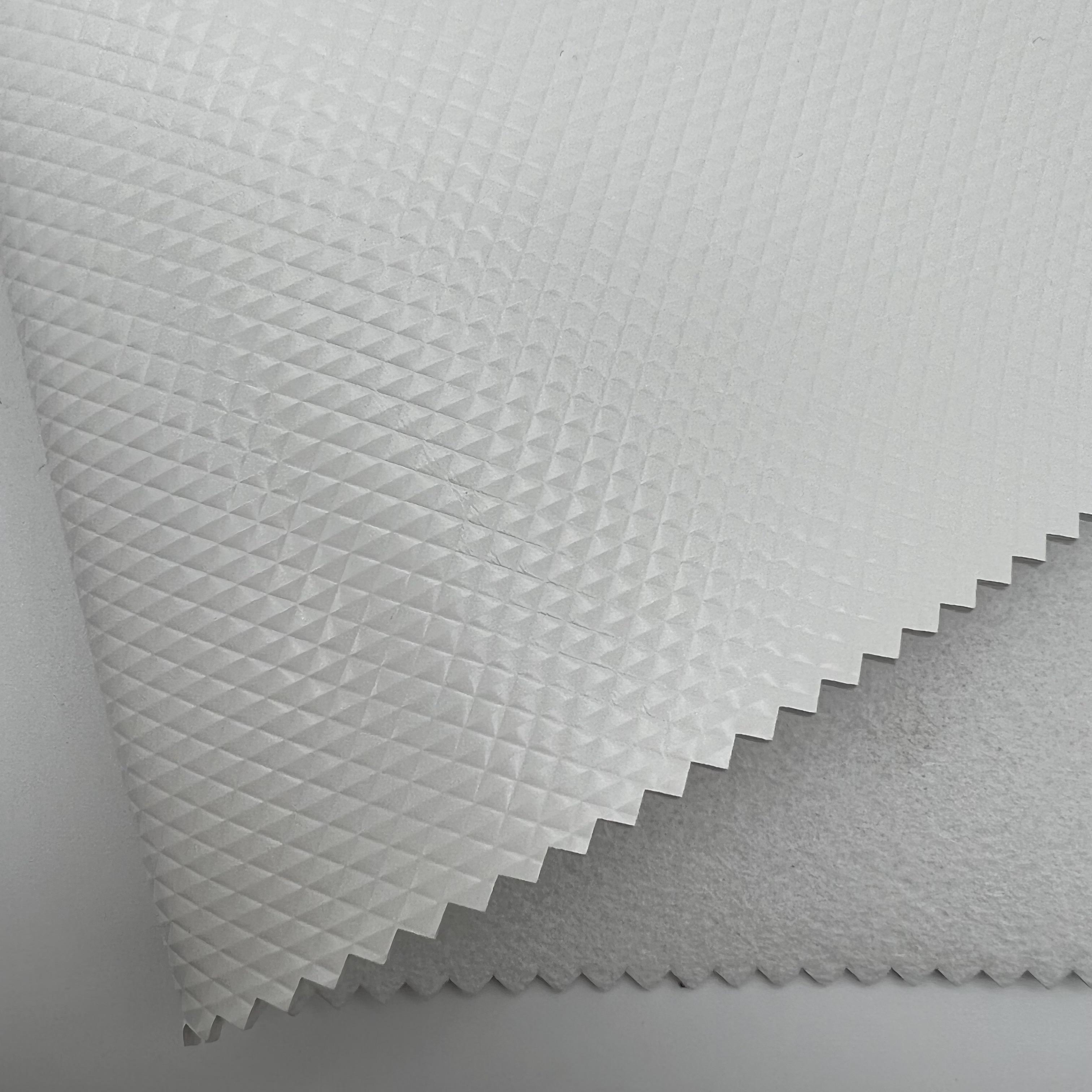 Crystal Design PU Synthetic Leather for Football 