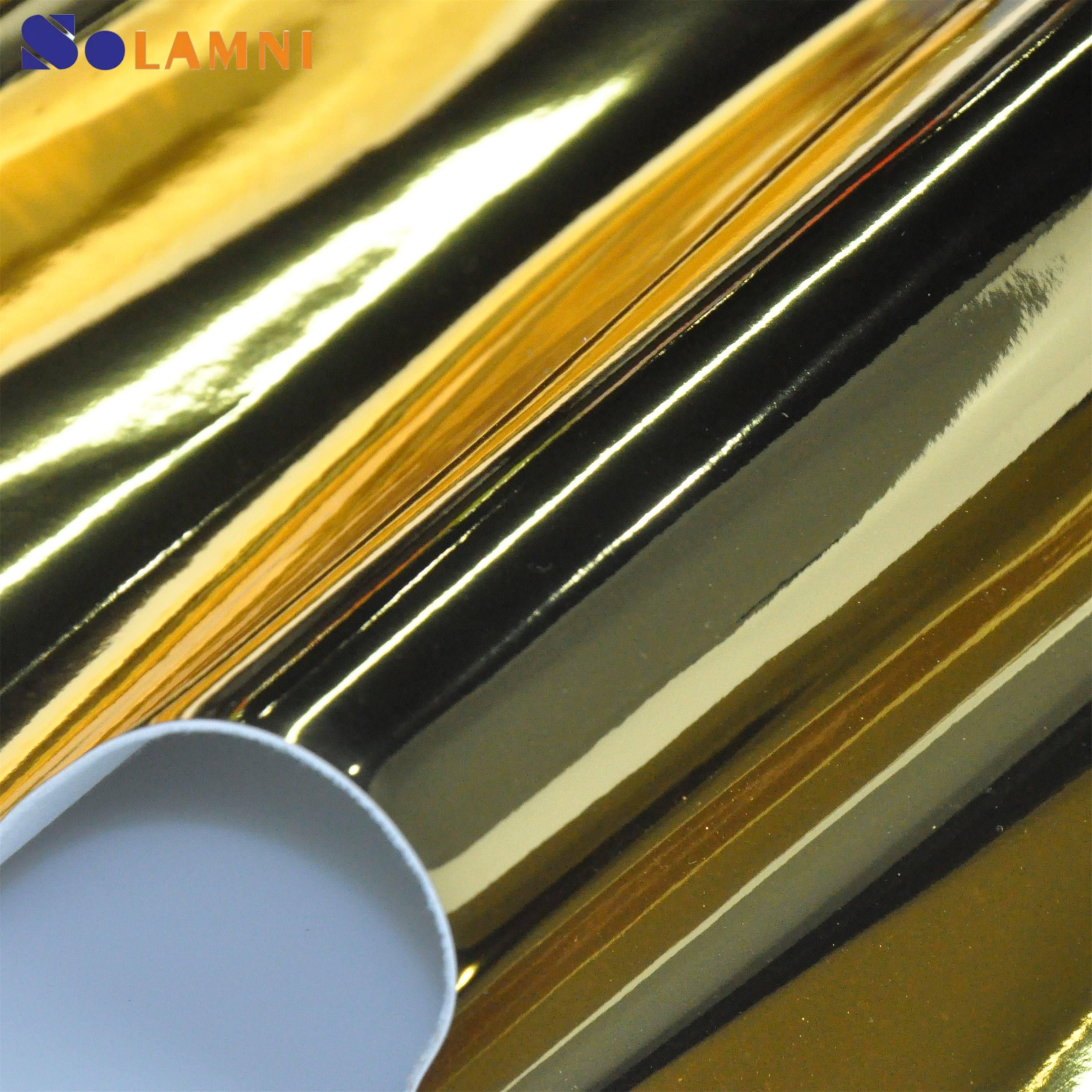 Reflective Mirror Finish TPU Leather Fabric