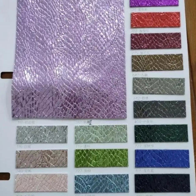 Foil Embossing on Leather