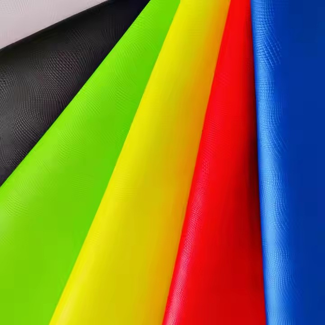 1.5mm Shine Colorful Wear-resistance PVC Leather Sports Shoes Leather 