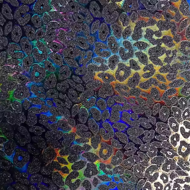 customized Holographic Pu Leather Leopard Print Fabric for Handbags Making