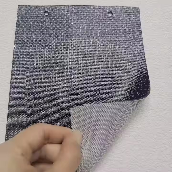 PVC Synthetic Leather Embossed Printed Faux Leather Fabric 2.0mm PVC Leather for Car Mat Floor
