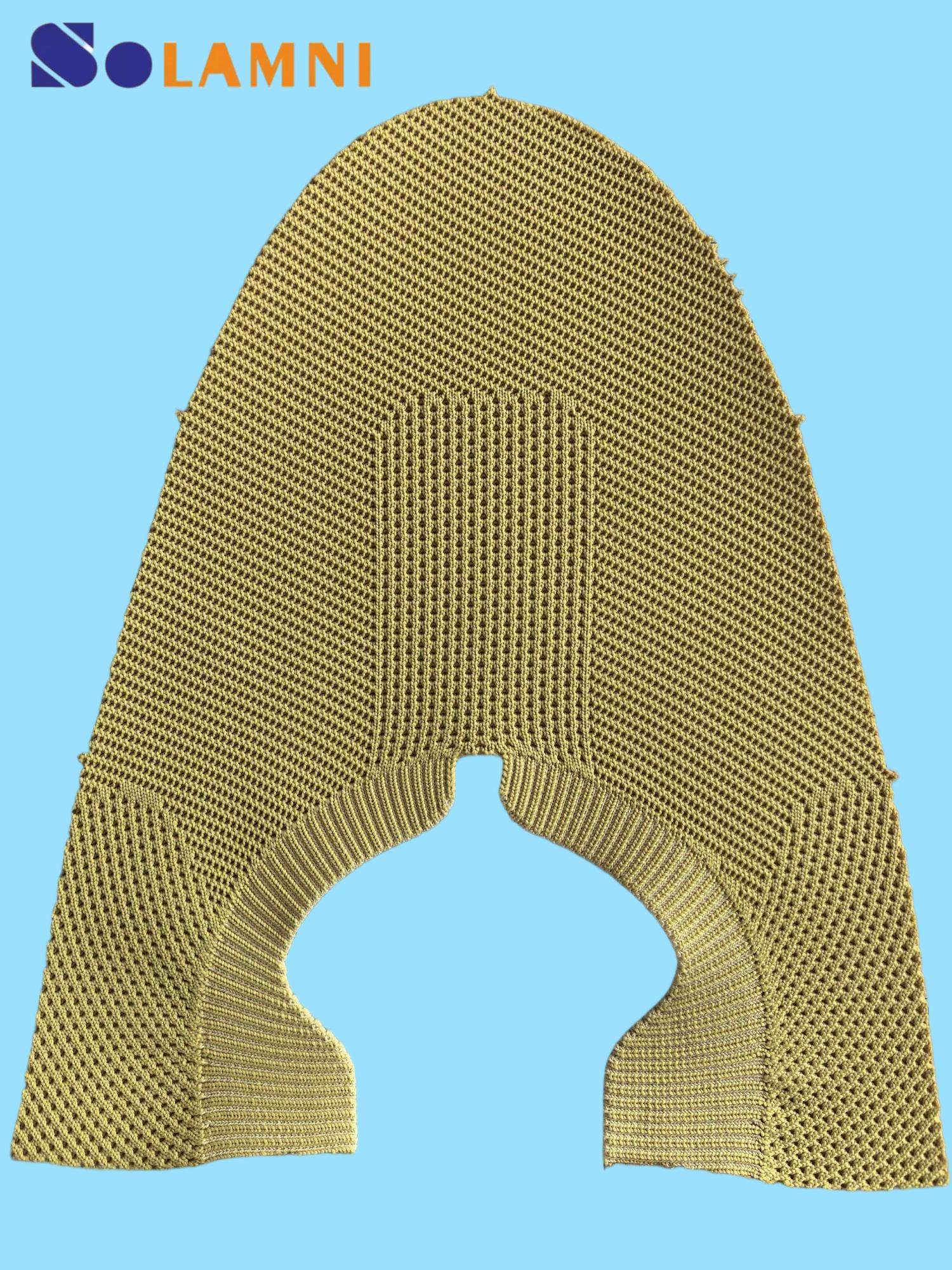 Flat Knit Mesh Fabric Shoe Upper