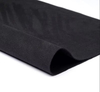 In Stock 0.5 - 1.6 mm Black Microfiber Suede Leather Double Suede Leather Microfiber Recycle Leather for Shoes Gloves