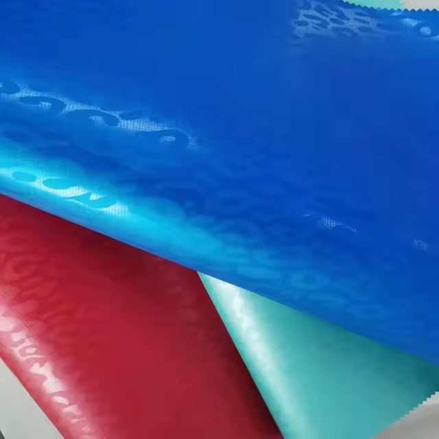 Factory Sweet Circle Design Space PU Nonwoven Leather Pu Synthetic Leather Faux Leather